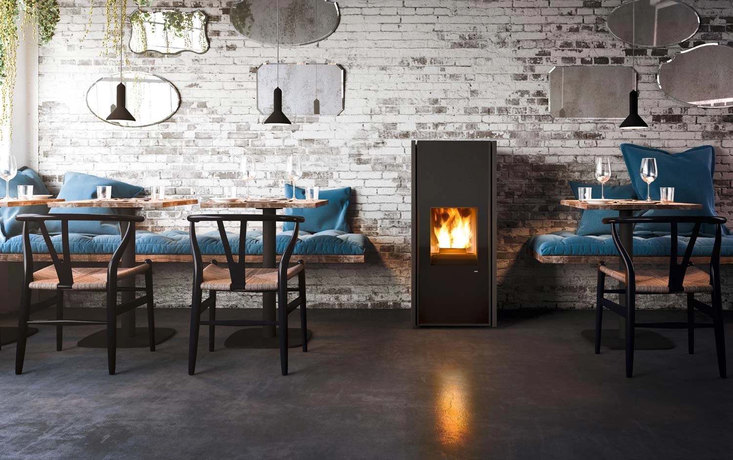 Pelletofen MCZ KLIN Comfort Air Maestro M1, 8 KW 5 Pelletofen MCZ KLIN Comfort Air Maestro M1, 8 KW – Bild 3