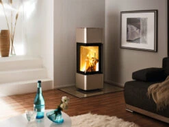 Kaminofen Spartherm CUBO S, 5,9 KW -Sica Heizung Geschaft cubo s perle foto