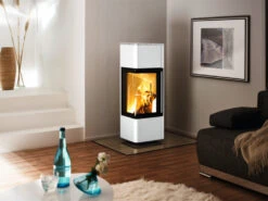 Kaminofen Spartherm CUBO S, 5,9 KW -Sica Heizung Geschaft cubo s weiss rla milieu 01 2014