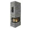 Kaminbausatz Nordpeis DAVOS A STONE, 8.9 KW -Sica Heizung Geschaft davos a stone mit holzgriff responsive1100