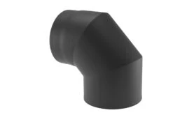 Rauchrohrbogen Stahl 2x 45° Doppelwandig Ø 150 Mm Schwarz -Sica Heizung Geschaft df4aa348584b0ab91c76a88119c81c2e