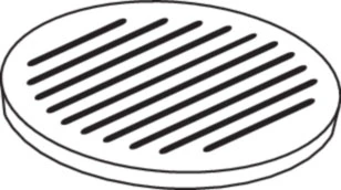 Ofenrost Gusseisen, Ø 18 Cm 3 Ofenrost Gusseisen, Ø 18 Cm