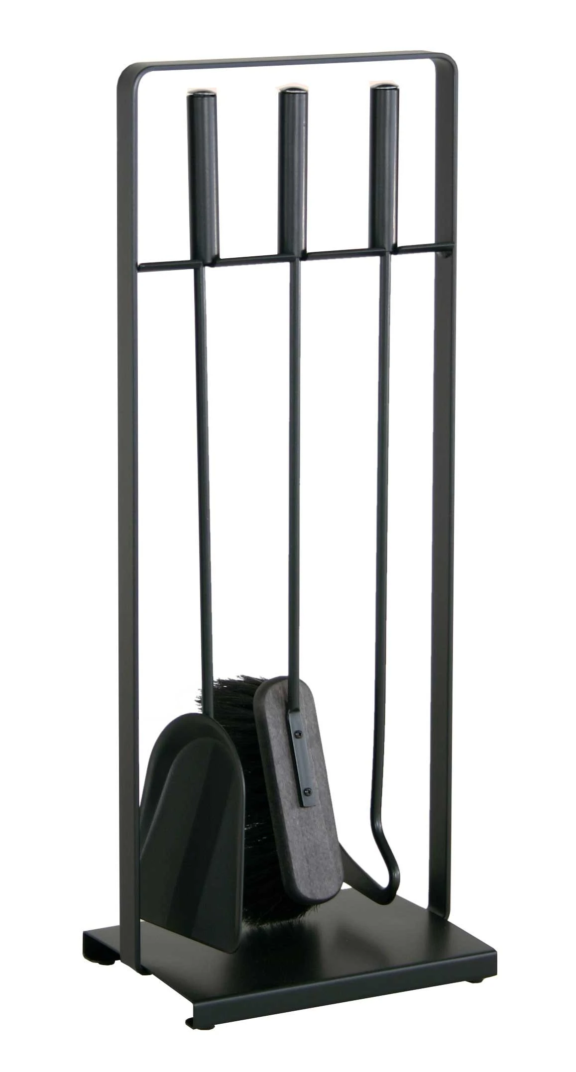 Kaminbesteck Heibi Aus Stahl, 3- Teilig, Schwarz 3 Kaminbesteck Heibi Aus Stahl, 3- Teilig, Schwarz