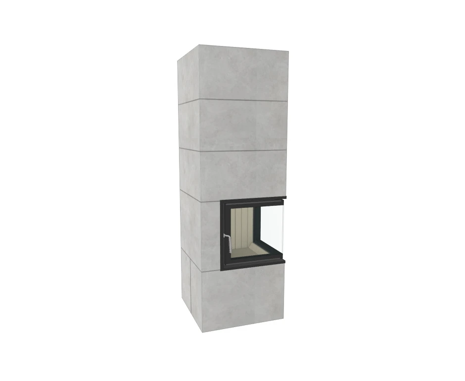 Kaminbausatz Brunner Systemkamin BSK 09 Eck Kamin Drehtür Aufsatzspeicher, 8 KW 7 Kaminbausatz Brunner Systemkamin BSK 09 Eck Kamin Drehtür Aufsatzspeicher, 8 KW – Bild 5