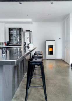 Pelletofen Wasserführend MCZ JAZZ HYDROMATIC Maestro M1+, 30 KW -Sica Heizung Geschaft jazz ambientenxnbl9hwnl3zk