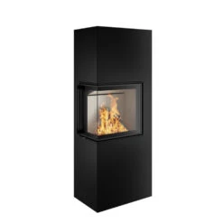 Kaminofen Spartherm LUNGO, 6 KW -Sica Heizung Geschaft lungo 2l nero feuer