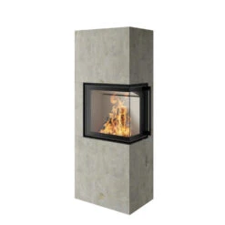 Kaminofen Spartherm LUNGO, 6 KW -Sica Heizung Geschaft lungo 2r beton feuer