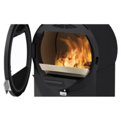 Kaminofen Nordpeis ME Stahl 5,8 KW Schwarz -Sica Heizung Geschaft me basic standard 04 01zcnhjpxjegguv