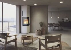 Kaminbausatz Nordpeis ODENSE Exclusive High, 6 KW -Sica Heizung Geschaft odense exclusive high environment de fi 2