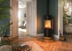 Kaminofen Spartherm PASSO XS Style, 5,9 KW -Sica Heizung Geschaft passo xs style nero milieu 01