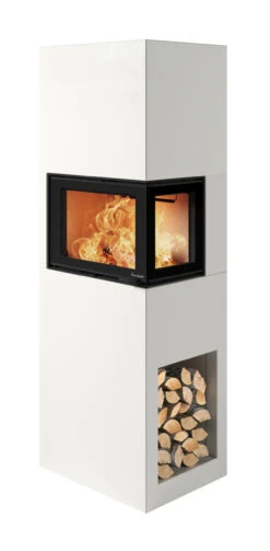 Kaminbausatz Nordpeis PISA N-21, 5 KW -Sica Heizung Geschaft pisa n 21ar exclusive