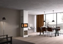 Kaminbausatz Nordpeis PRAHA N-21, 6 KW -Sica Heizung Geschaft praha high n 21