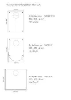 Brunner Rückwand Strahlungsblech Iron Dog -Sica Heizung Geschaft r ckwand strahlungsblech iron dog2vy3tsugyddosb