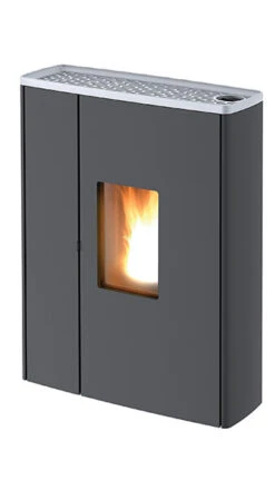 Pelletofen MCZ DOC Comfort Air Maestro UP M2, 9 KW -Sica Heizung Geschaft small doc 295 aluminiumlj09jjp8pga6b