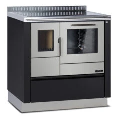 Holzherd Greithwald Tyrola TRA 90, 7 KW -Sica Heizung Geschaft tr a80 schwarzpnhzp5yqugrt7