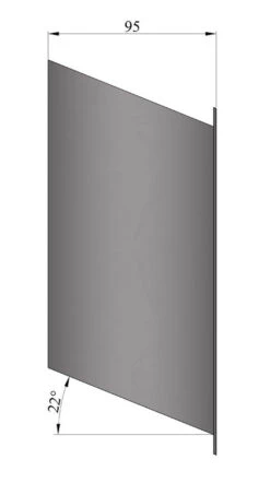 Wandfutter Rauchrohr Stahl Ø 150 Mm Unlackiert, Gewinkelt -Sica Heizung Geschaft winkelung 22 gradlx7rzgz4atbol